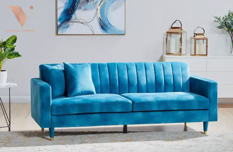 Lorenzo 3-Seater Velvet Sofa