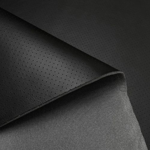 Foam Backed Perforated Faux Leather