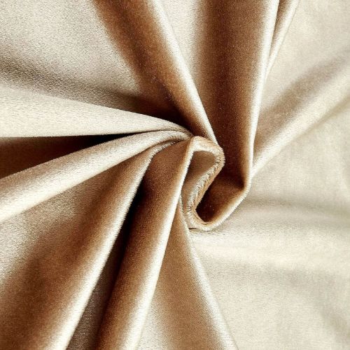 Micro Velvet Fabric Color Khaki