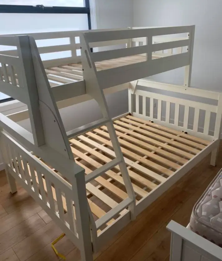 White Bunk Bed Assembly & Fixing Services Dubai