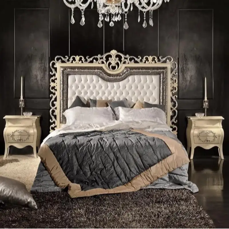 White Premium Emperor Bed Headboard in Al Ain